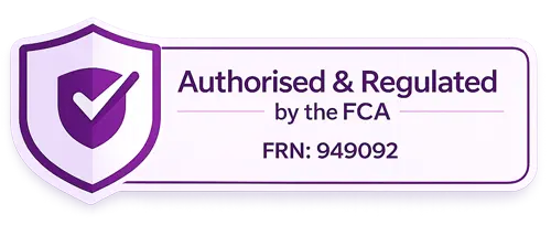 Authorised & Regulated by the FCA, FRN: 949092