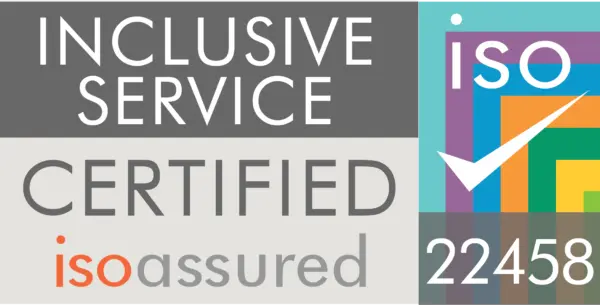 ISO 22458 Inclusive Service Certified